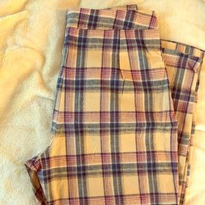 Plaid pants